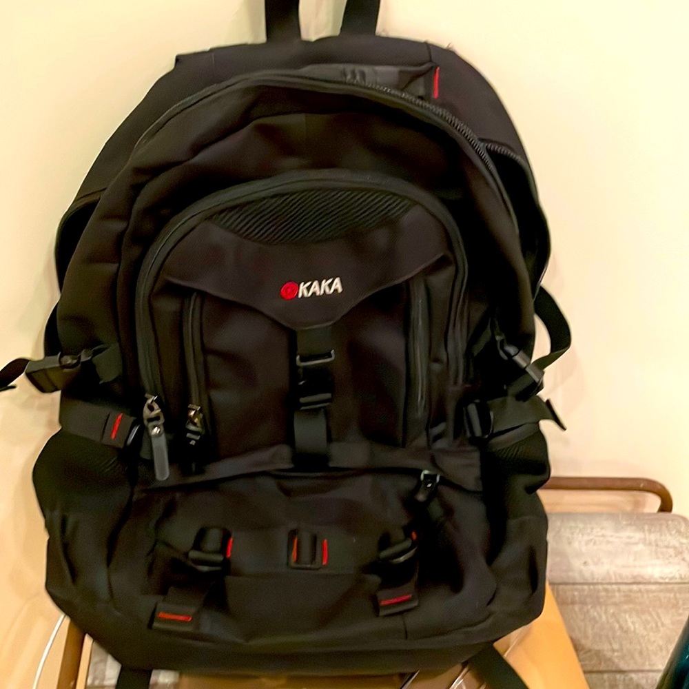 Kaka backpack 2008 style hiking laptop black